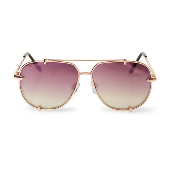 😎Steve Madden Rose Gold Aviator Sunglasses 😎 - Picture 2 of 8